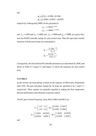 Development of Multivariable Control Systems Rev 200 | PDF