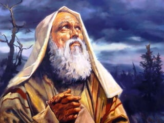 Na 1ª Leitura,
ABRAÃO reza, intercedendo
por Sodoma e Gomorra.
(Gn 18,20-32)
É a primeira vez na Bíblia
que um homem inicia
uma conversa com Deus.
Sua oração é um DIÁLOGO
com Deus, humilde,
reverente, respeitoso, mas
também cheio de confiança,
de ousadia e de esperança.
Abraão conversa com Deus
como dois amigos,
apresentando a Ele
as suas inquietações,
dúvidas, anseios.
 