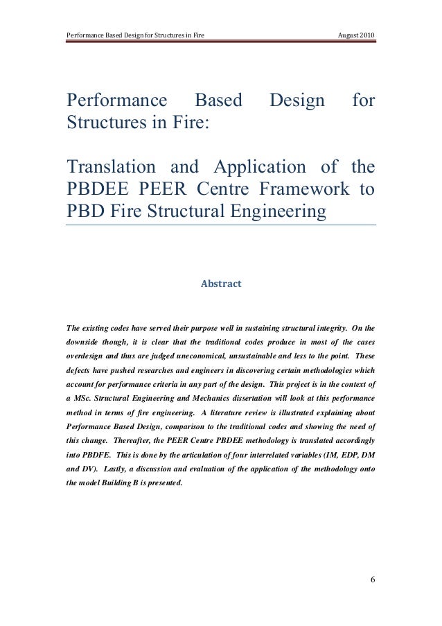 master thesis in structural engineering