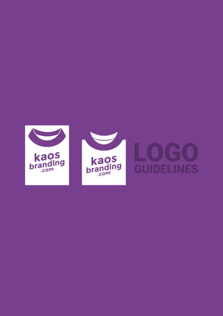 KAOS BRANDING - LOGO GUIDELINES