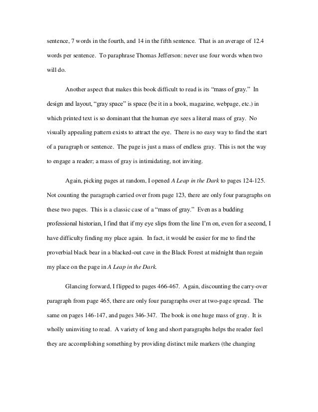 four paragraph essay