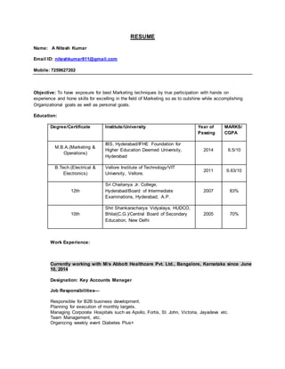RESUME NITESH PDF - RESUME NITESH 1 320 