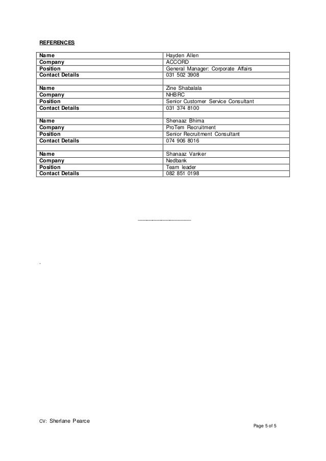 escalations employment visa CV New of Sherlane Pearce (2)