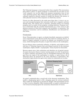 Telescript White Paper #1 | PDF