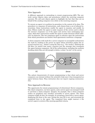 Telescript White Paper #1 | PDF
