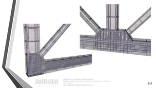CAPÍTULO 1: SISTEMAS ESTRUCTURALES
CURSO: ESTRUCTURACIÓN, PREDIMENSIONAMIENTO Y ANÁLISIS
DE EDIFICIOS
ING. CHRISTIAN ASMAT GARAYCOCHEA
124
 