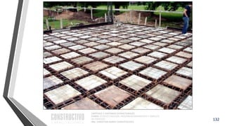 CAPÍTULO 1: SISTEMAS ESTRUCTURALES
CURSO: ESTRUCTURACIÓN, PREDIMENSIONAMIENTO Y ANÁLISIS
DE EDIFICIOS
ING. CHRISTIAN ASMAT GARAYCOCHEA
132
 