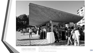 CAPÍTULO 1: SISTEMAS ESTRUCTURALES
CURSO: ESTRUCTURACIÓN, PREDIMENSIONAMIENTO Y ANÁLISIS
DE EDIFICIOS
ING. CHRISTIAN ASMAT GARAYCOCHEA
158
 