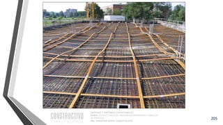 CAPÍTULO 1: SISTEMAS ESTRUCTURALES
CURSO: ESTRUCTURACIÓN, PREDIMENSIONAMIENTO Y ANÁLISIS
DE EDIFICIOS
ING. CHRISTIAN ASMAT GARAYCOCHEA
205
 