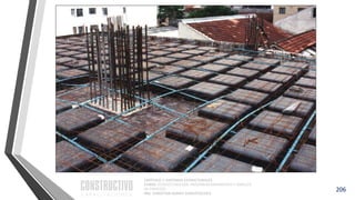 CAPÍTULO 1: SISTEMAS ESTRUCTURALES
CURSO: ESTRUCTURACIÓN, PREDIMENSIONAMIENTO Y ANÁLISIS
DE EDIFICIOS
ING. CHRISTIAN ASMAT GARAYCOCHEA
206
 