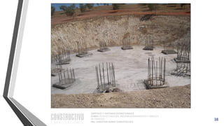 CAPÍTULO 1: SISTEMAS ESTRUCTURALES
CURSO: ESTRUCTURACIÓN, PREDIMENSIONAMIENTO Y ANÁLISIS
DE EDIFICIOS
ING. CHRISTIAN ASMAT GARAYCOCHEA
38
 