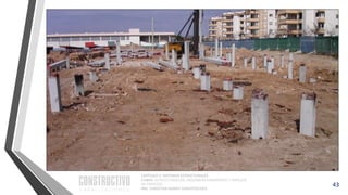 CAPÍTULO 1: SISTEMAS ESTRUCTURALES
CURSO: ESTRUCTURACIÓN, PREDIMENSIONAMIENTO Y ANÁLISIS
DE EDIFICIOS
ING. CHRISTIAN ASMAT GARAYCOCHEA
43
 