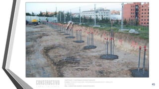 CAPÍTULO 1: SISTEMAS ESTRUCTURALES
CURSO: ESTRUCTURACIÓN, PREDIMENSIONAMIENTO Y ANÁLISIS
DE EDIFICIOS
ING. CHRISTIAN ASMAT GARAYCOCHEA
45
 