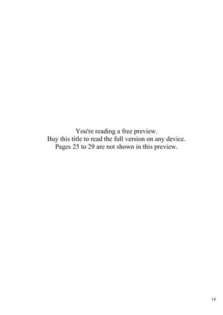 14
You're reading a free preview.
Buy this title to read the full version on any device.
Pages 25 to 29 are not shown in this preview.
 