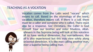 C1 L2 TEACHING AS A VOCATION AND MISSION.pptx