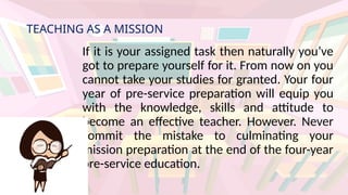 C1 L2 TEACHING AS A VOCATION AND MISSION.pptx