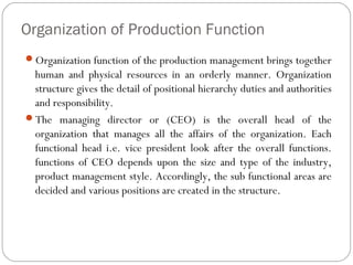 Chapter1 introduction to production and operation mangement | PPT