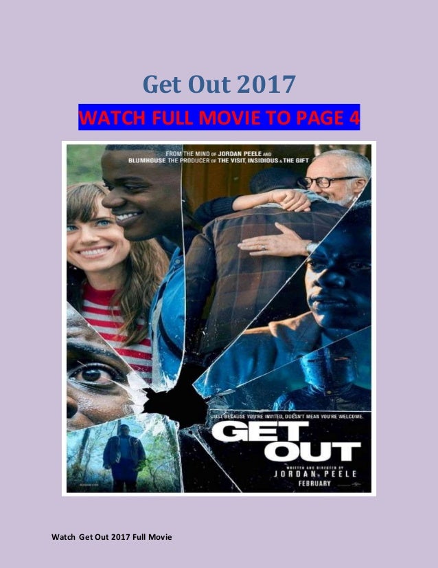 Watch Get Out 2017 Full Movie Streaming Sites