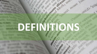 29/12/2014 LP : TECHNOLOGIES ÉNERGIES RENOUVELABLES ET EFFICACITÉ ÉNERGÉTIQUE 3
DEFINITIONS
 