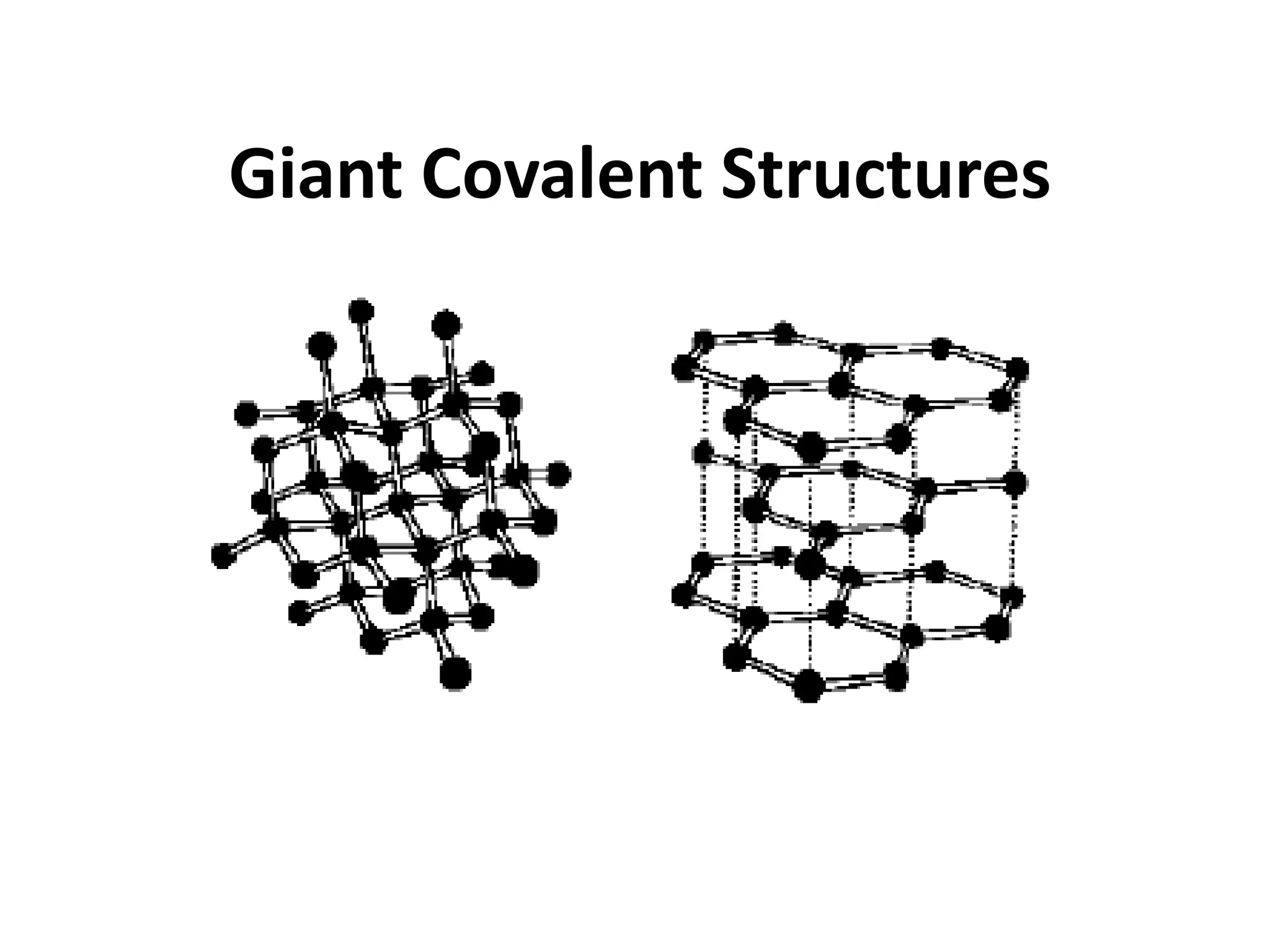 Giant Covalent Structures
 