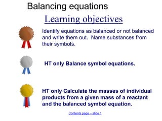 C2.3.3 quantitative chemistry | PPTX