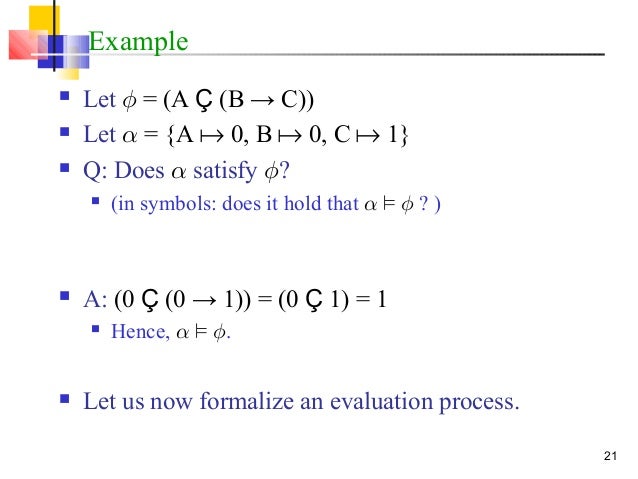 C2 0 Propositional Logic