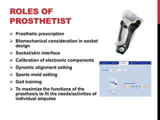 Technological advancements in Prosthetics | PDF