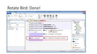 Rotate Bird: Done!
 