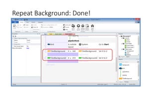 Repeat Background: Done!
 