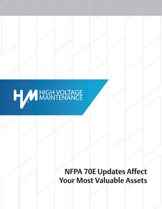 ® 
NFPA 70E Updates Affect 
Your Most Valuable Assets  