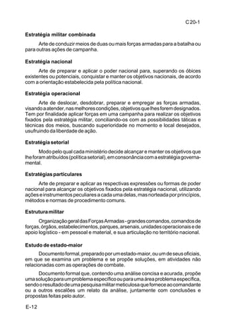 MANUAL DE CAMPANHA GLOSSÁRIO DE TERMOS E EXPRESSÕES PARA USO NO ...