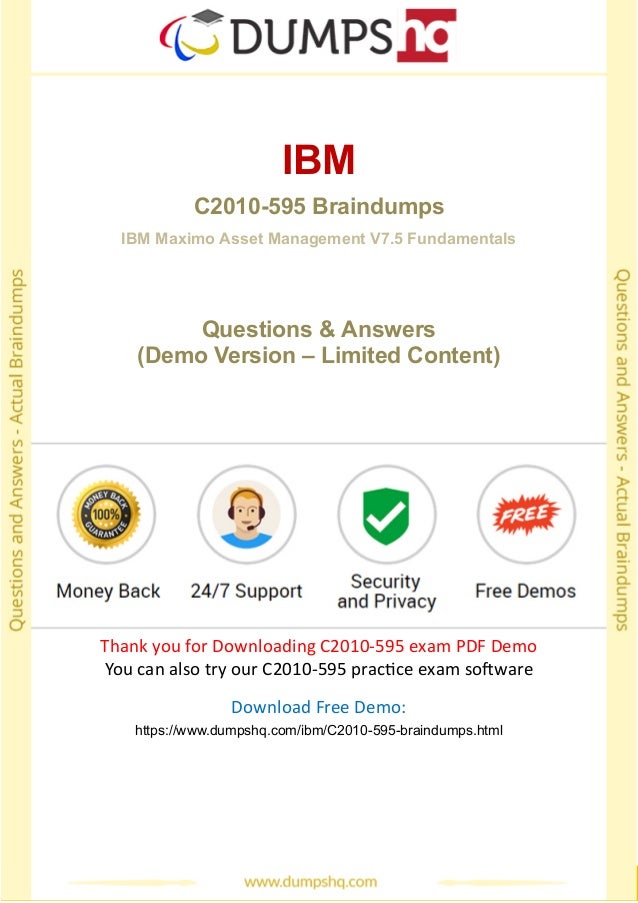 C2010 595 Exam Get C2010 595 PDF With Actual Questions Answers