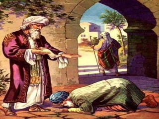 - Estabelece uma relação
clara entre o perdão de
Deus e o perdão humano.
Quem não perdoa o irmão,
não poderá exigir o perdão
de Deus.
- Ademais o pensamento
da morte relativiza o agravo
e nos faz pensar diferente.
A felicidade do homem
não está em cultivar
sentimentos
de ódio e de rancor,
mas sim em cultivar
sentimentos
de perdão e misericórdia.
 