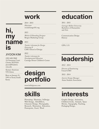 JiyoonKim_MarchResume | PDF