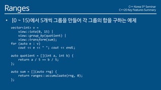 C++20 Key Features Summary | PDF