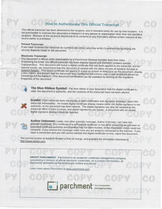 ITT Tech Transcripts | PDF