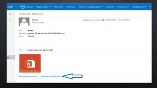 Sirve para enviar y recibir mensajes a otros
usuarios, y por eso no hay nunca dos nombres
iguales. La primera parte de una dirección identifica
habitualmente a la persona y la segunda a la
empresa u organización para la que trabaja, o al
proveedor de Internet a través del que recibe la
información. Por este medio se pueden enviar texto,
gráficos, hojas de calculo, algunos programas
ejecutables (dependiendo de la política del
proveedor y del espacio que este le dé para su
correo), etc.
Correo Electrónico:
 