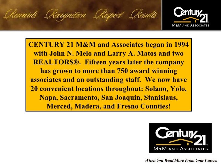 century 21 m m real estate agent recruiting presentation