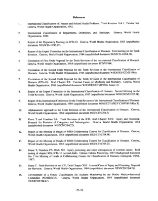 Icd Report.pdf The ICD-IO Classifications of Injuries and External Causes | PDF