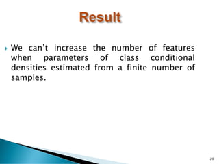 Statistical Pattern recognition(1) | PDF