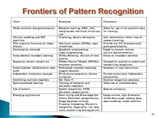 Statistical Pattern recognition(1) | PDF