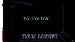 15
THANKYOU
 