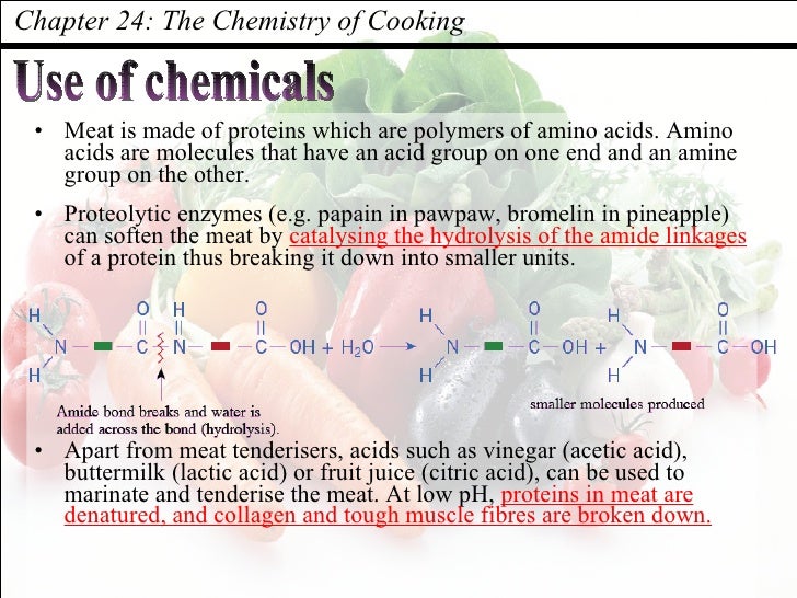 C24 the chemistry of cooking