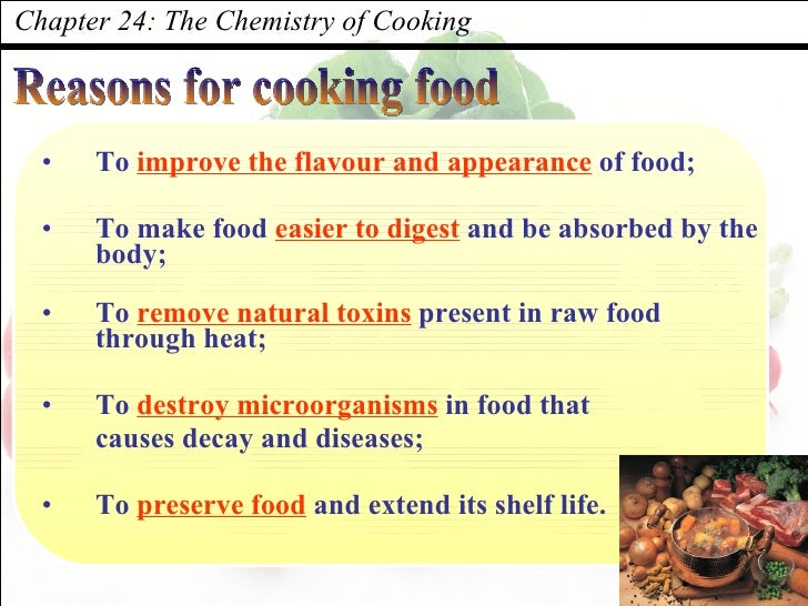 C24 the chemistry of cooking