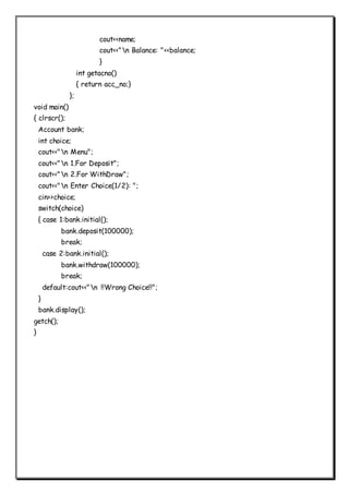 C++ 25 programs Class XII | PDF