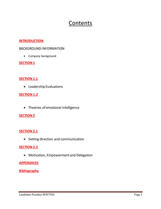 ILM Level 5 docx revision no 1 | DOCX