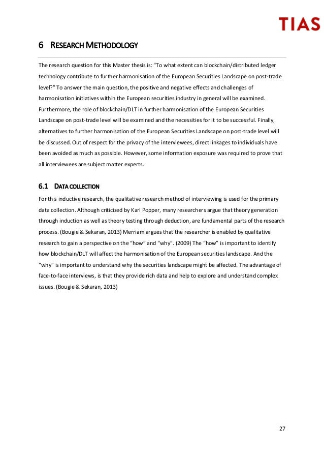 Master thesis international trade