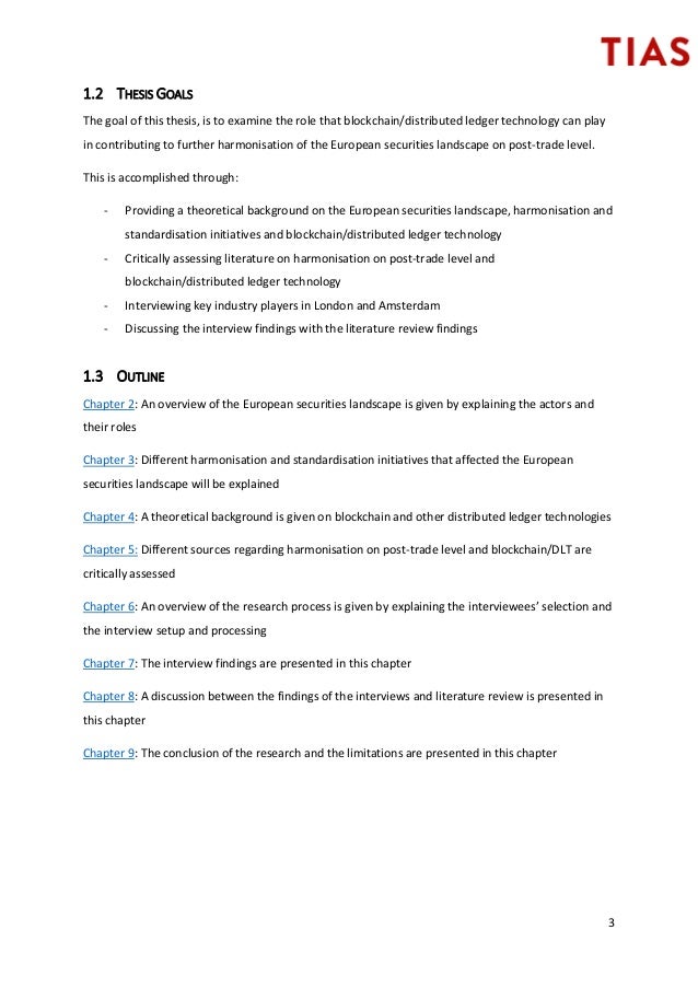 Master thesis international trade