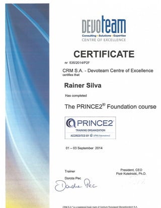 Prince2Training