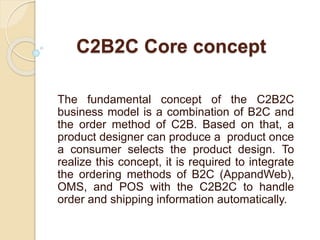 C2B2C business model | PPTX | Logistics | Business